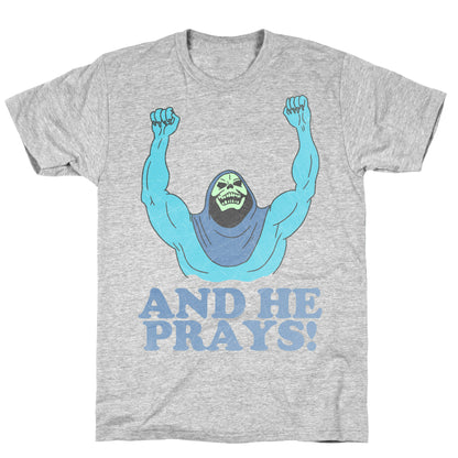 SKELETOR (AND HE PRAYS!) - VINTAGE T-Shirt