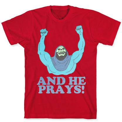 SKELETOR (AND HE PRAYS!) - VINTAGE T-Shirt