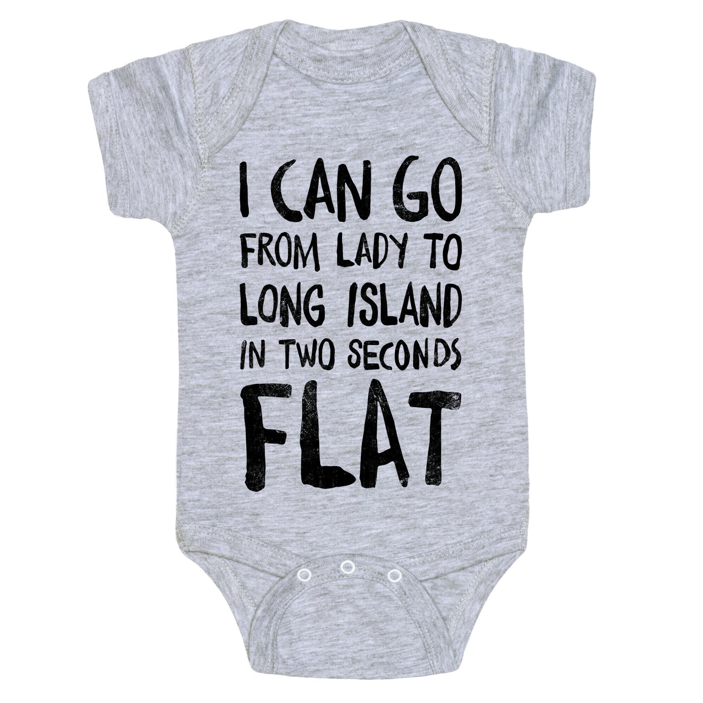 I Can Go From Lady To Long Island In 2 Seconds Flat (Vintage) Baby One Piece