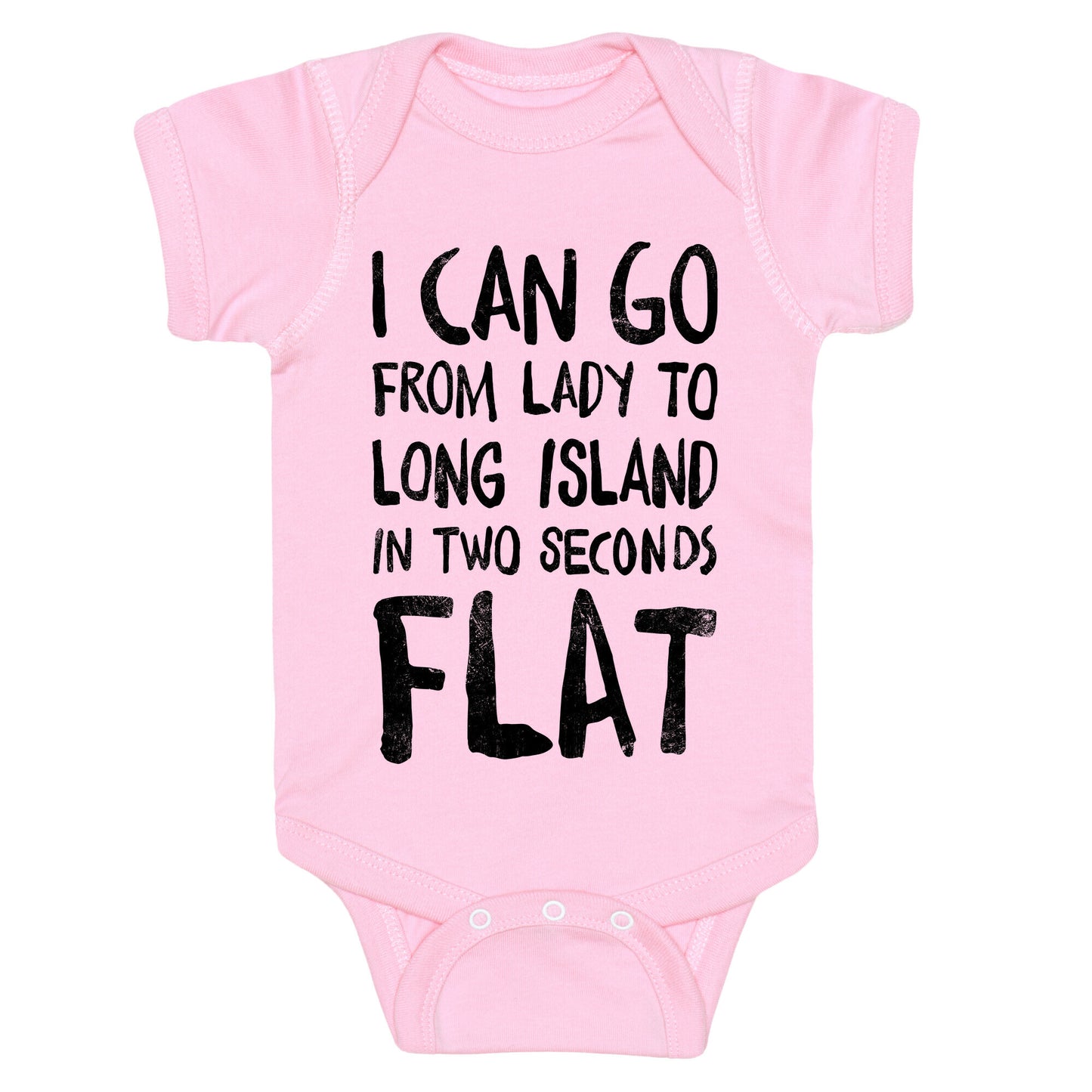 I Can Go From Lady To Long Island In 2 Seconds Flat (Vintage) Baby One Piece