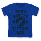 Beer Bottle Lifting Team T-Shirt