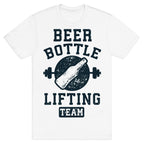 Beer Bottle Lifting Team T-Shirt