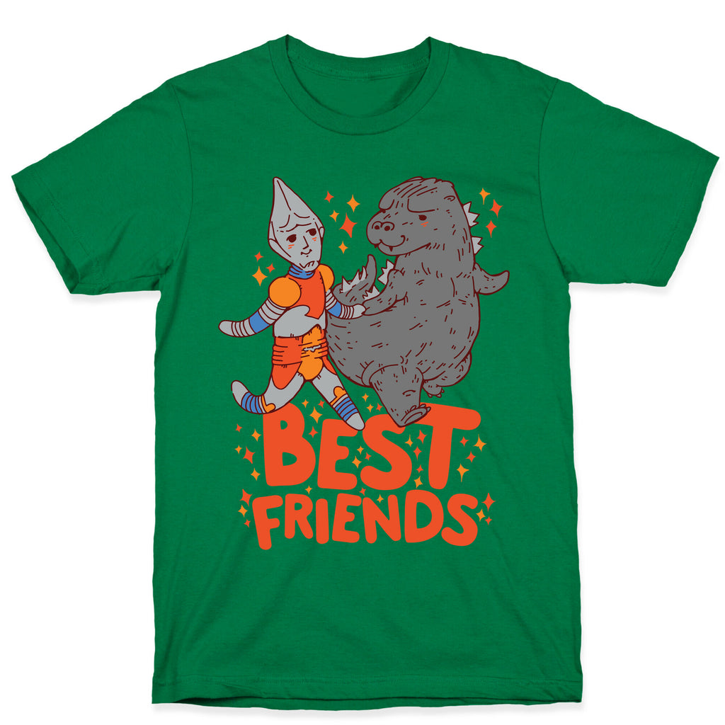 Best Friends Jet Jaguar & Godzilla T-Shirt
