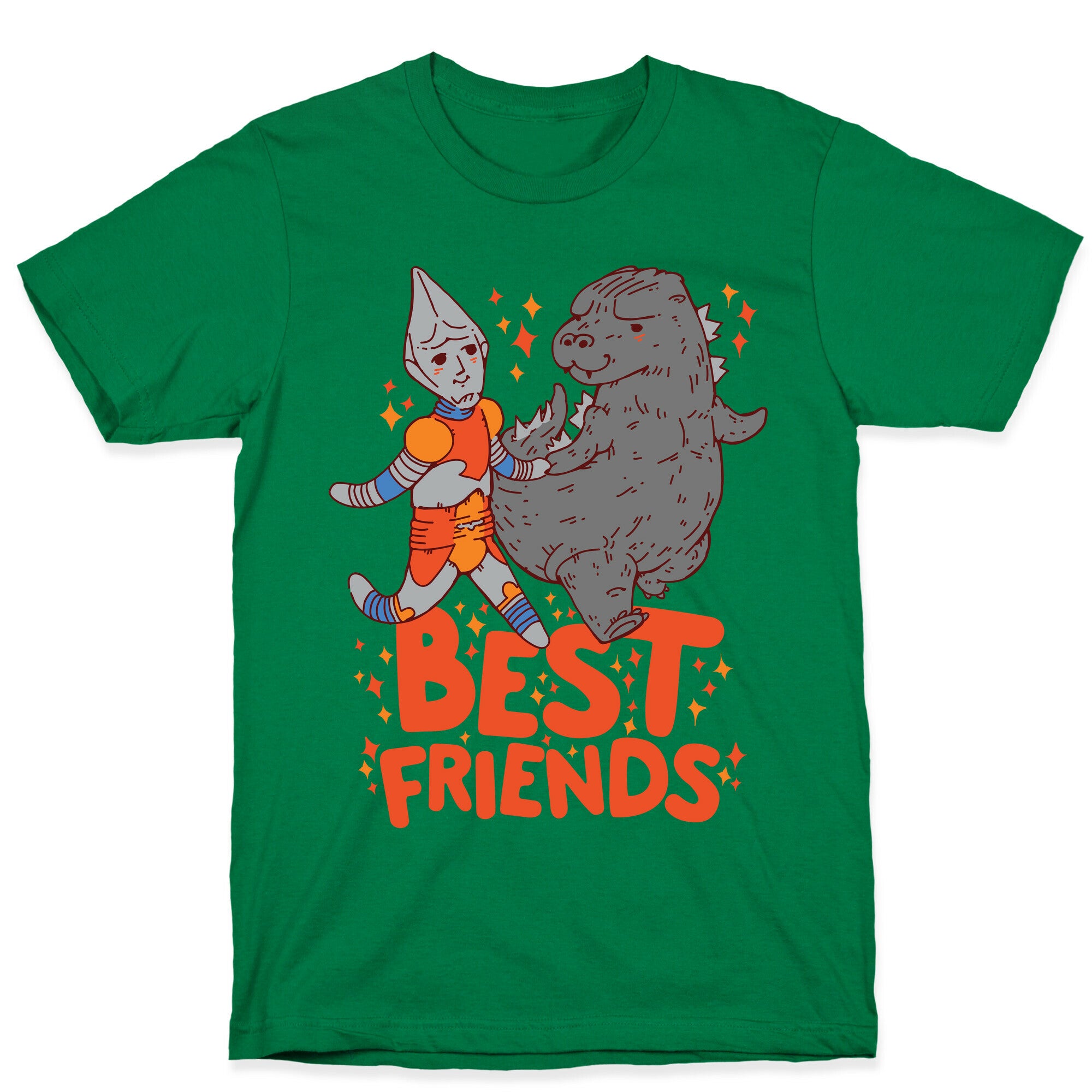Best Friends Jet Jaguar & Godzilla T-Shirt