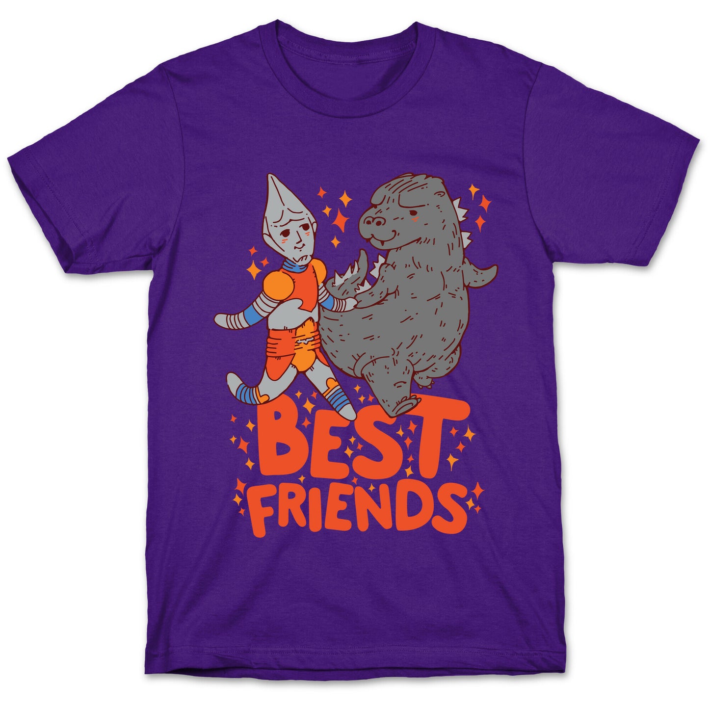 Best Friends Jet Jaguar & Godzilla T-Shirt