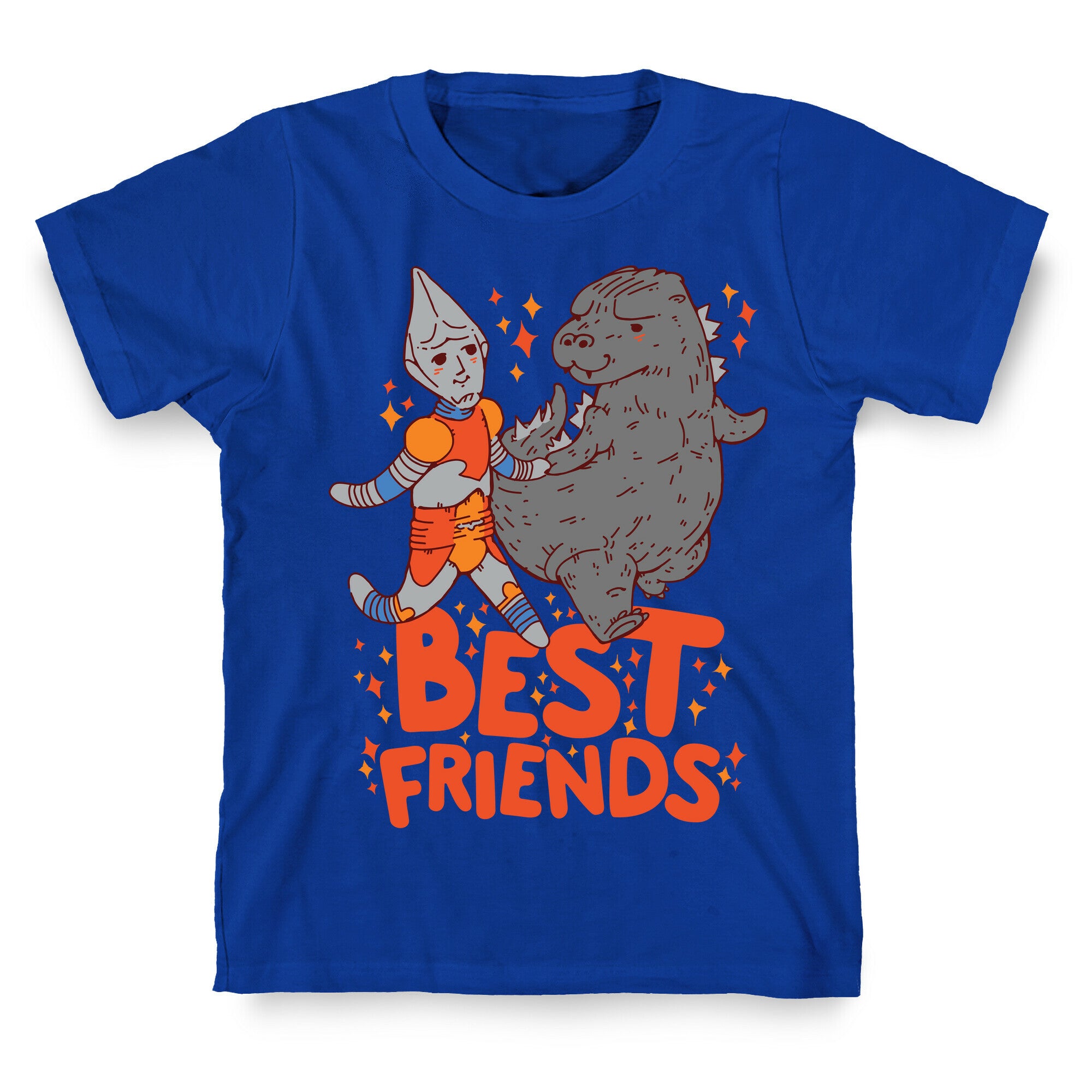 Best Friends Jet Jaguar & Godzilla T-Shirt