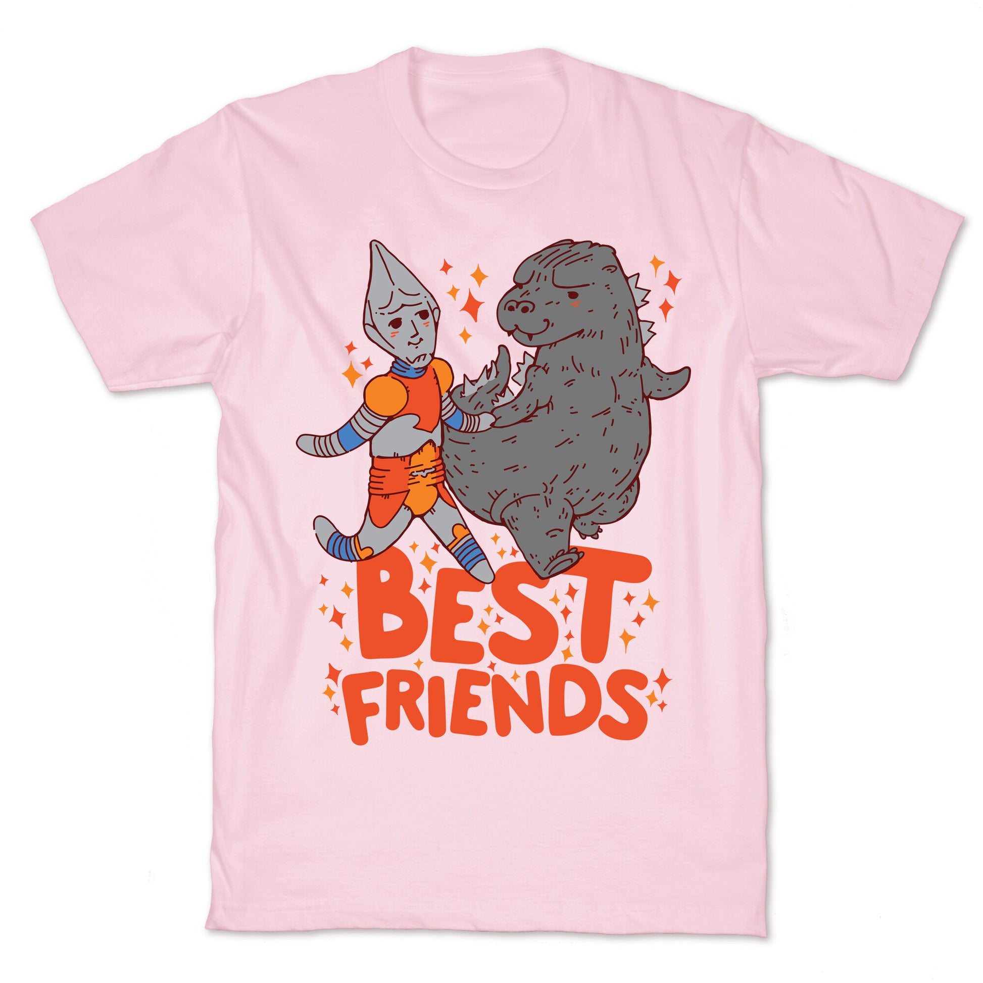 Best Friends Jet Jaguar & Godzilla T-Shirt