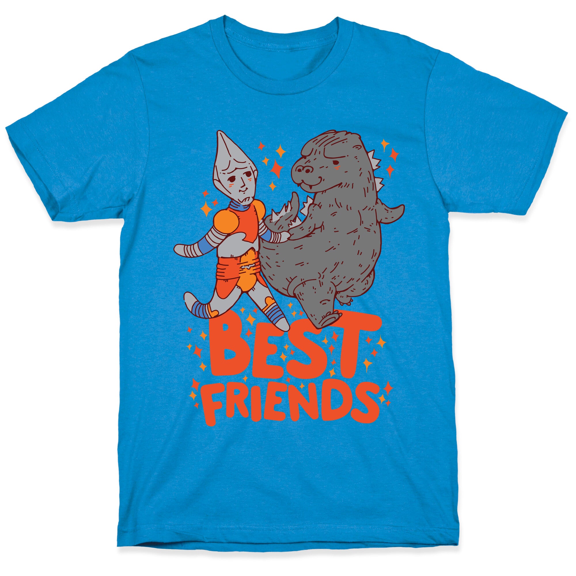 Best Friends Jet Jaguar & Godzilla T-Shirt