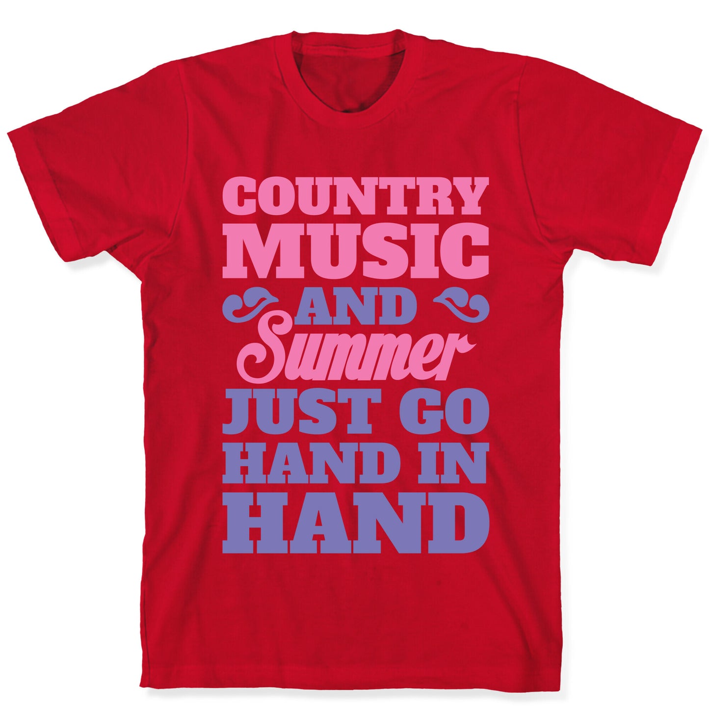 Country Music and Summer T-Shirt