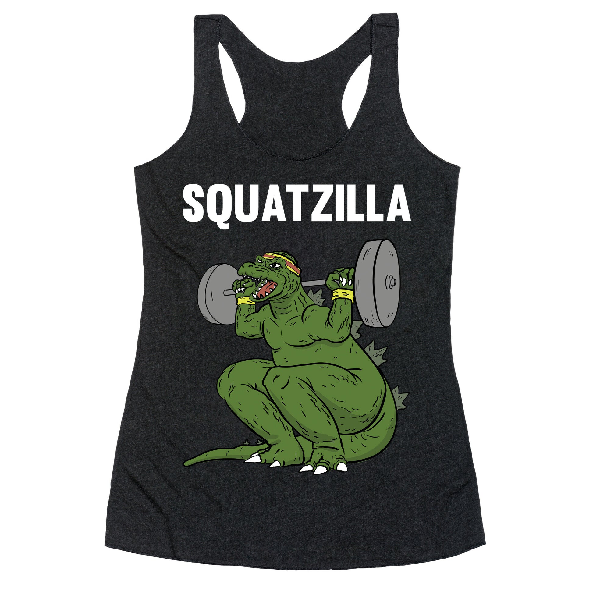 Squatzilla Racerback Tank