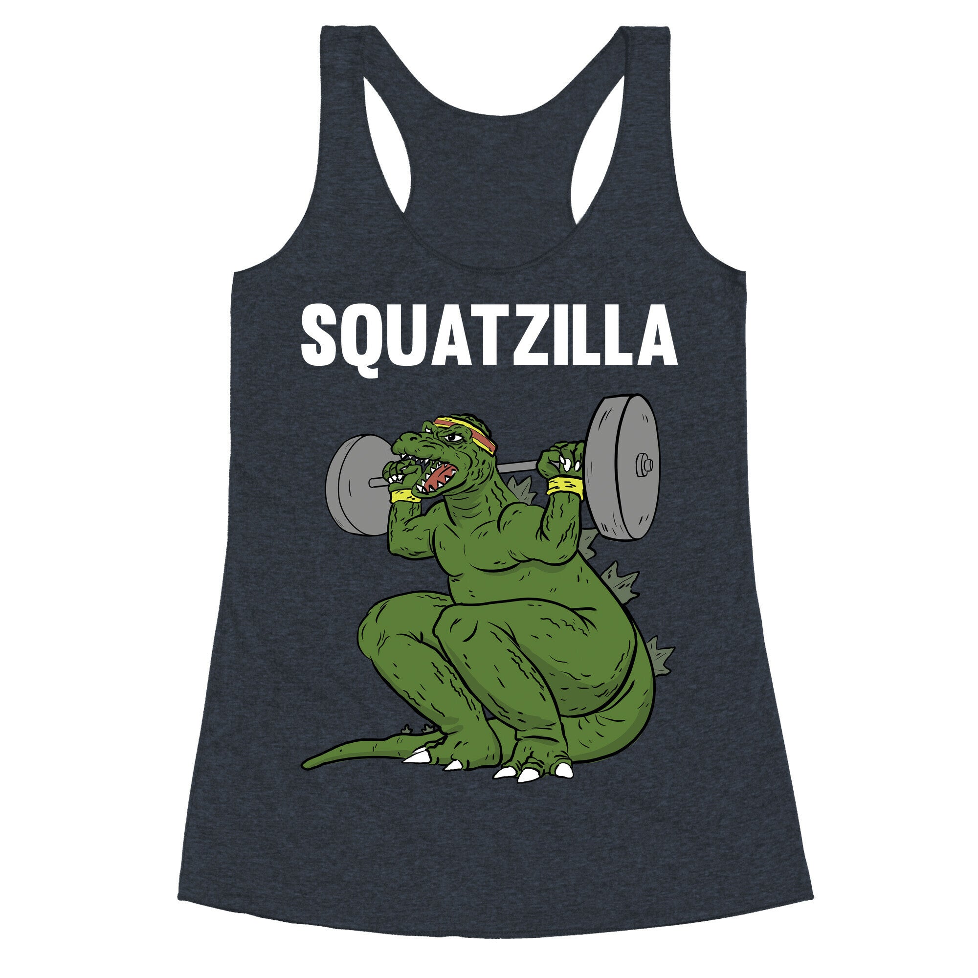 Squatzilla Racerback Tank