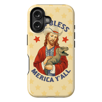 God Bless Merica Y'all Phone Case