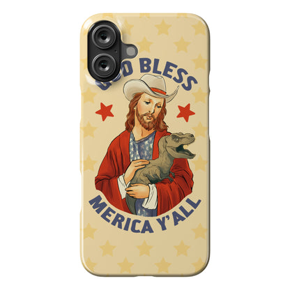 God Bless Merica Y'all Phone Case
