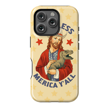 God Bless Merica Y'all Phone Case