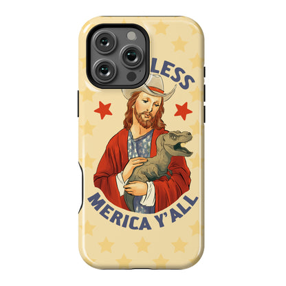 God Bless Merica Y'all Phone Case