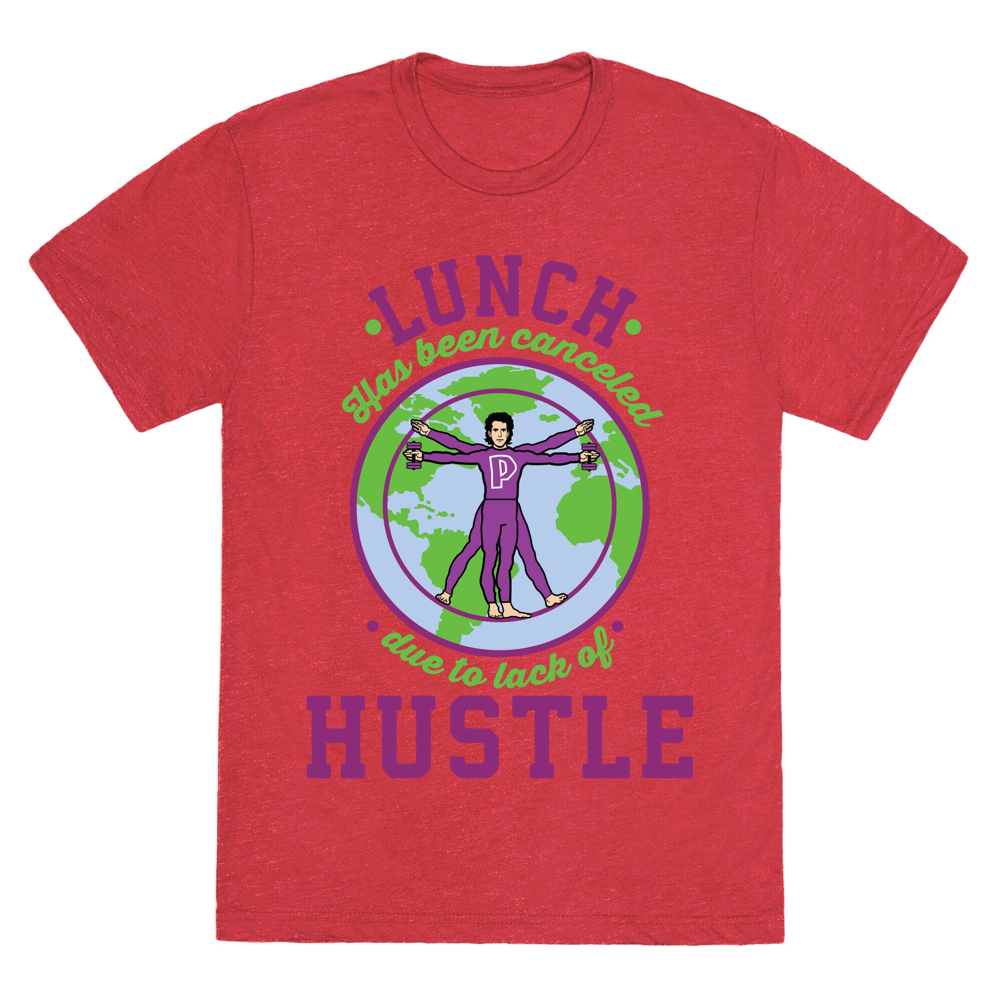Lunch Has Been Canceled Due to Lack Of Hustle Unisex Triblend Tee