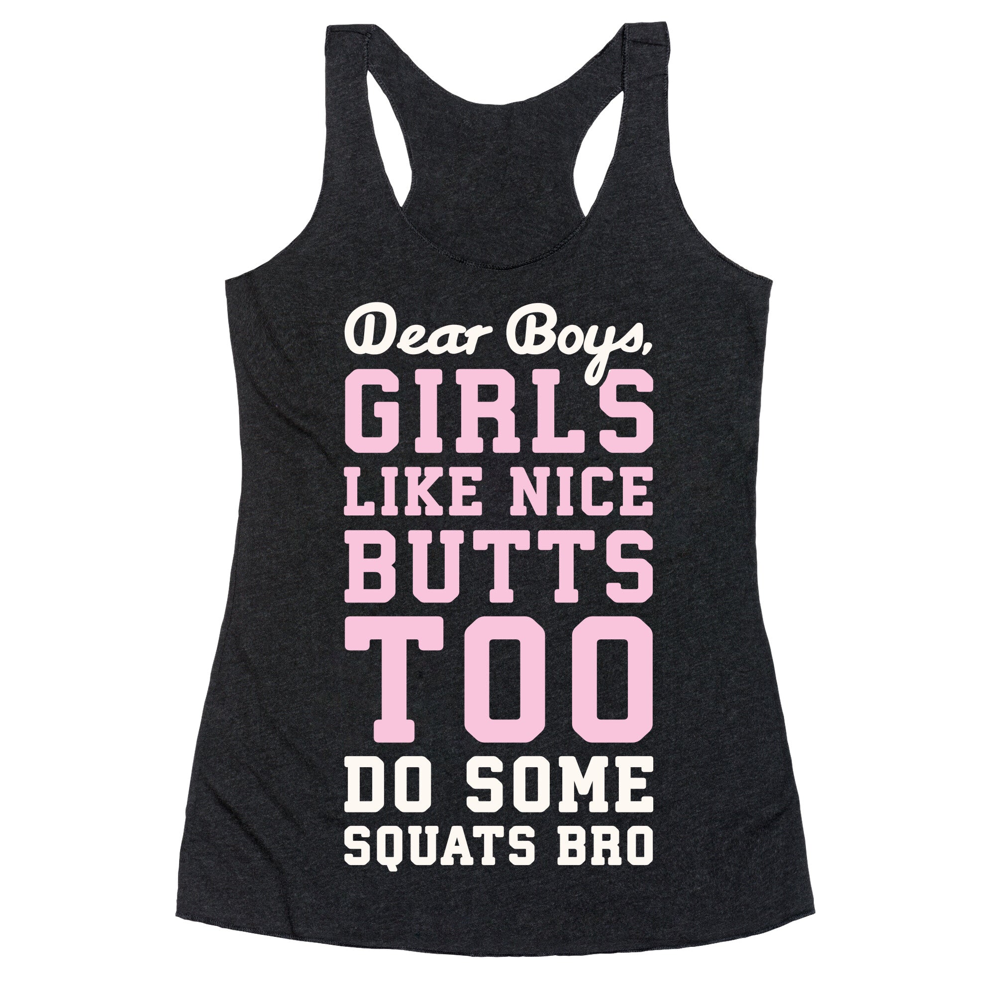 Do Some Squats Bro Racerback Tank