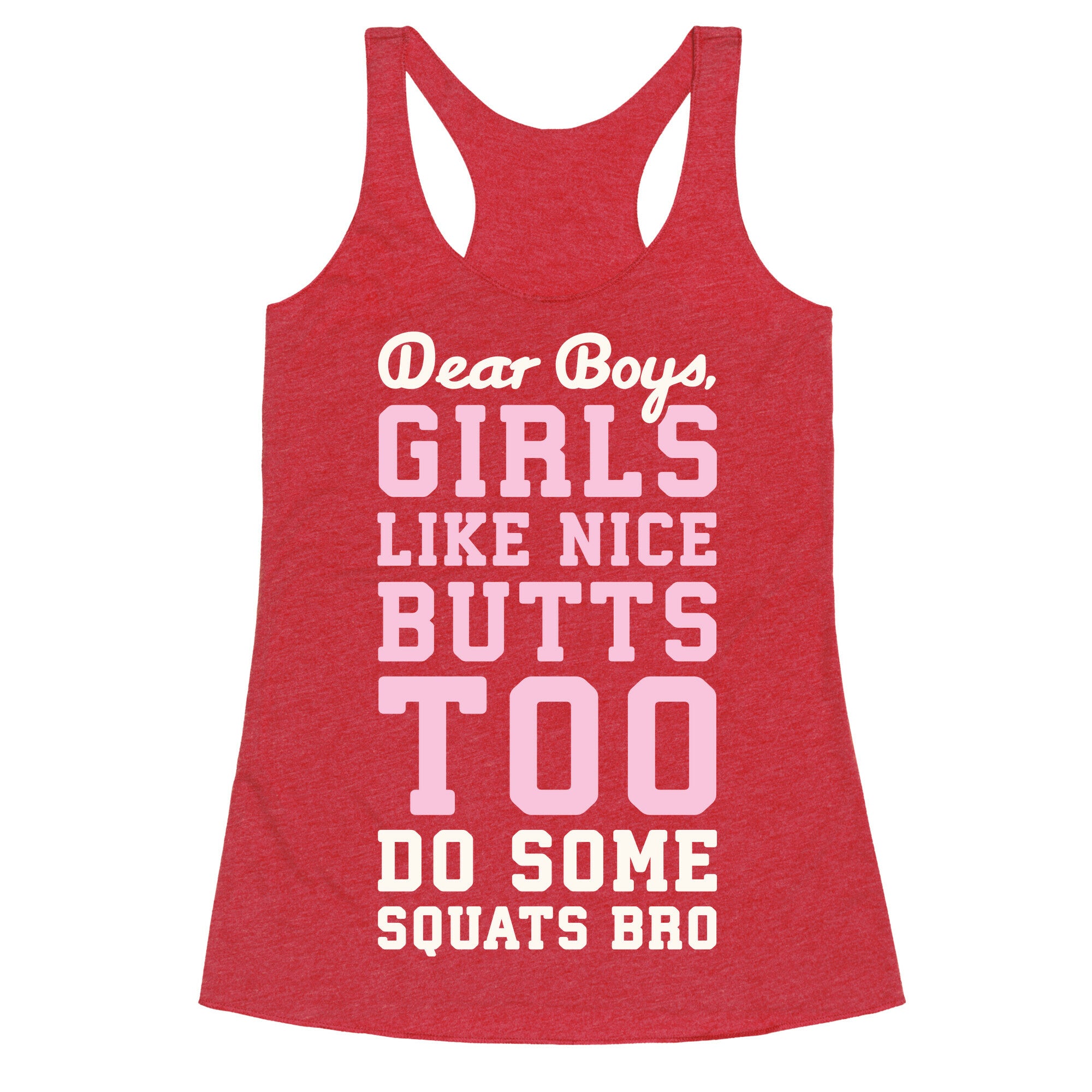 Do Some Squats Bro Racerback Tank