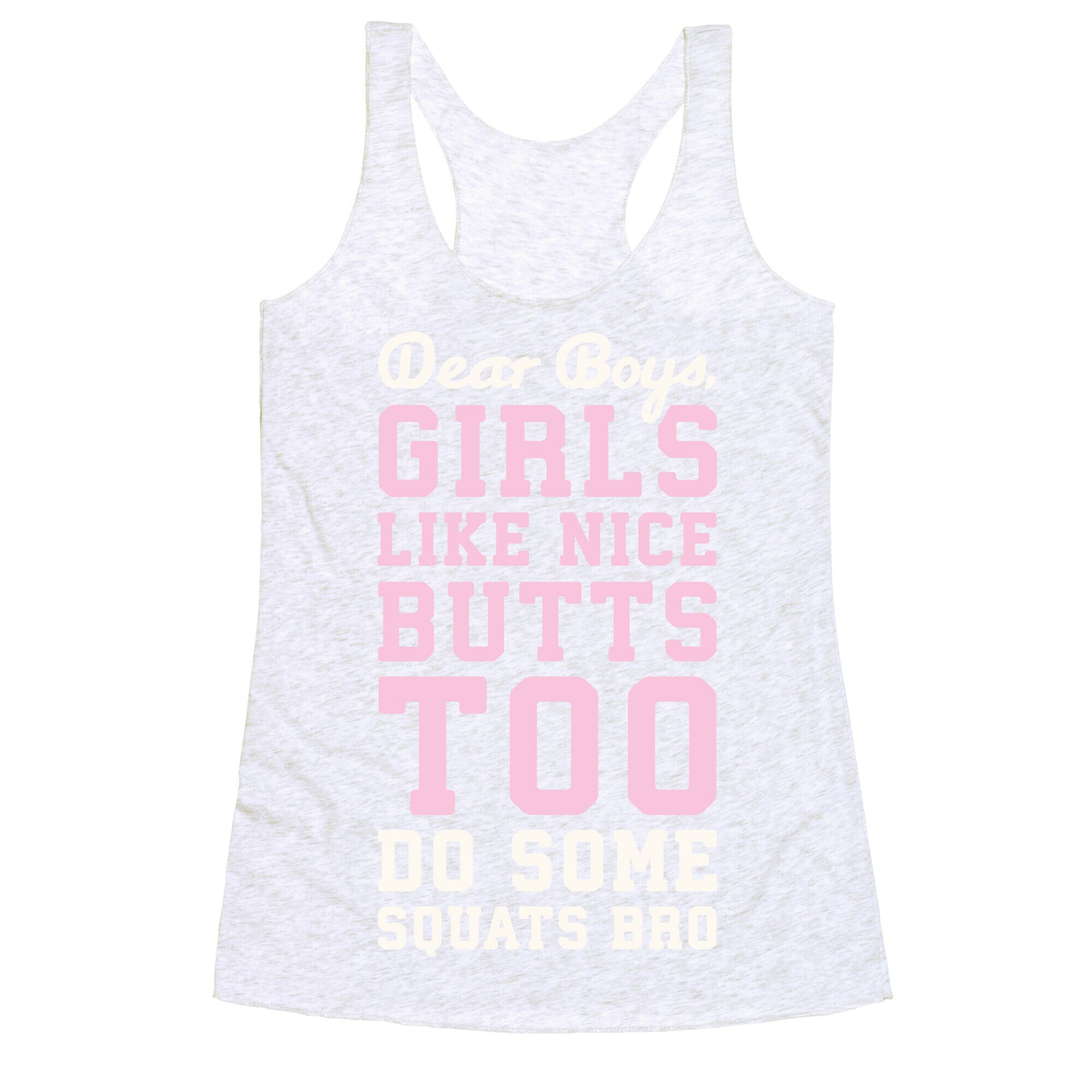 Do Some Squats Bro Racerback Tank
