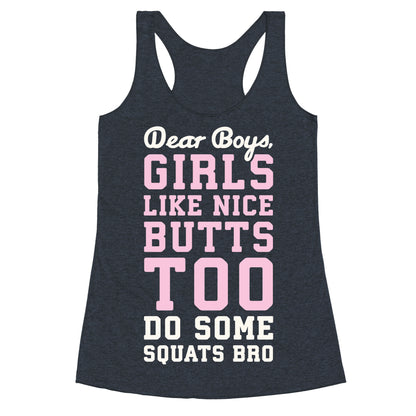 Do Some Squats Bro Racerback Tank