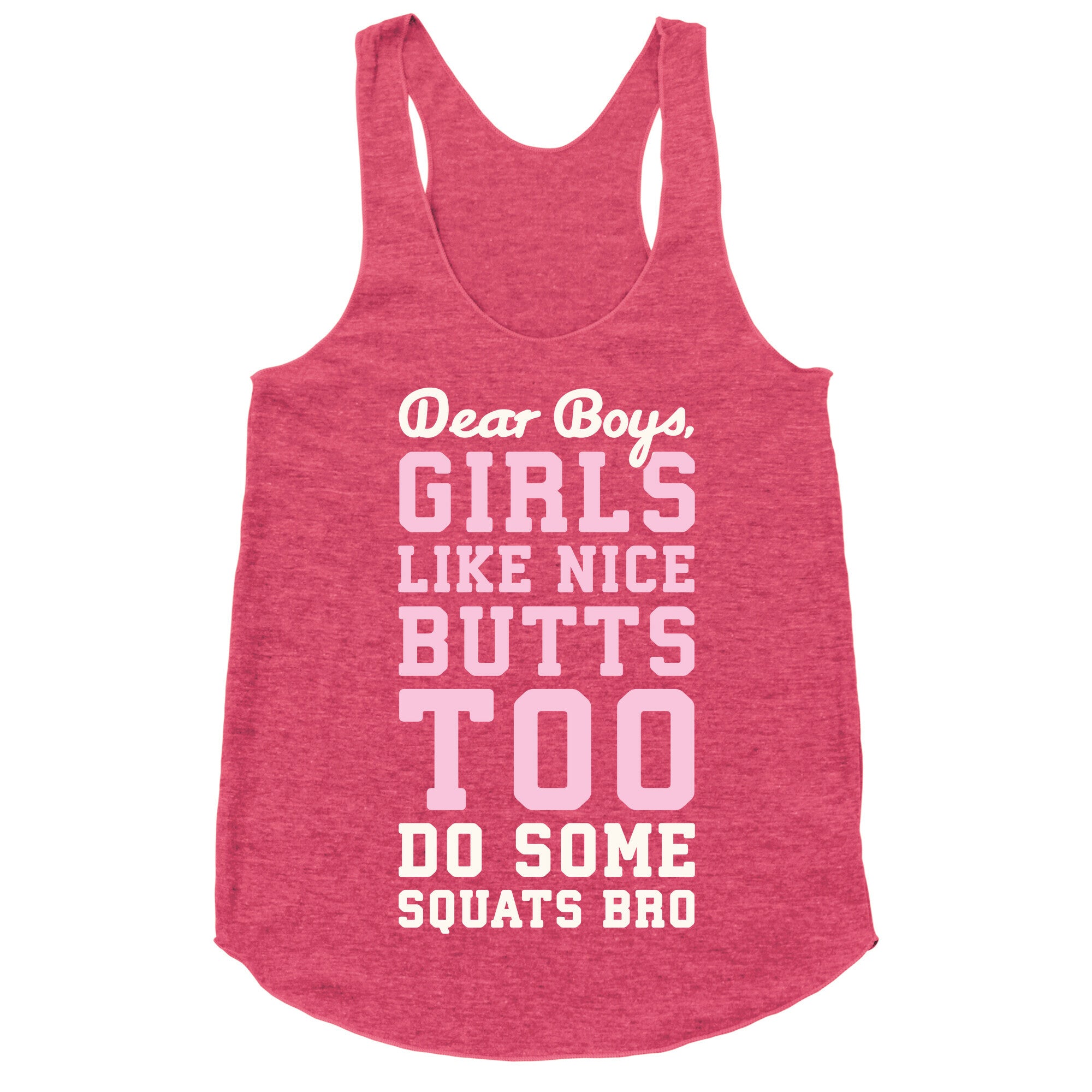 Do Some Squats Bro Racerback Tank
