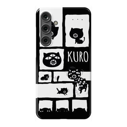 Kuro Cat Pattern Phone Case