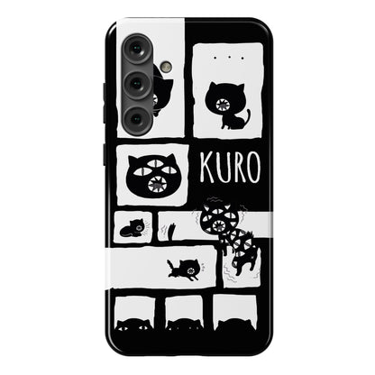 Kuro Cat Pattern Phone Case