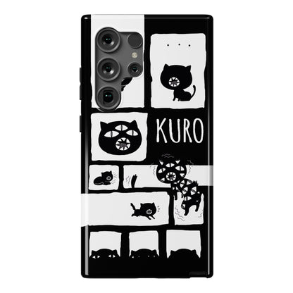Kuro Cat Pattern Phone Case