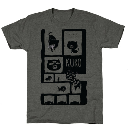 Kuro Cat Unisex Triblend Tee