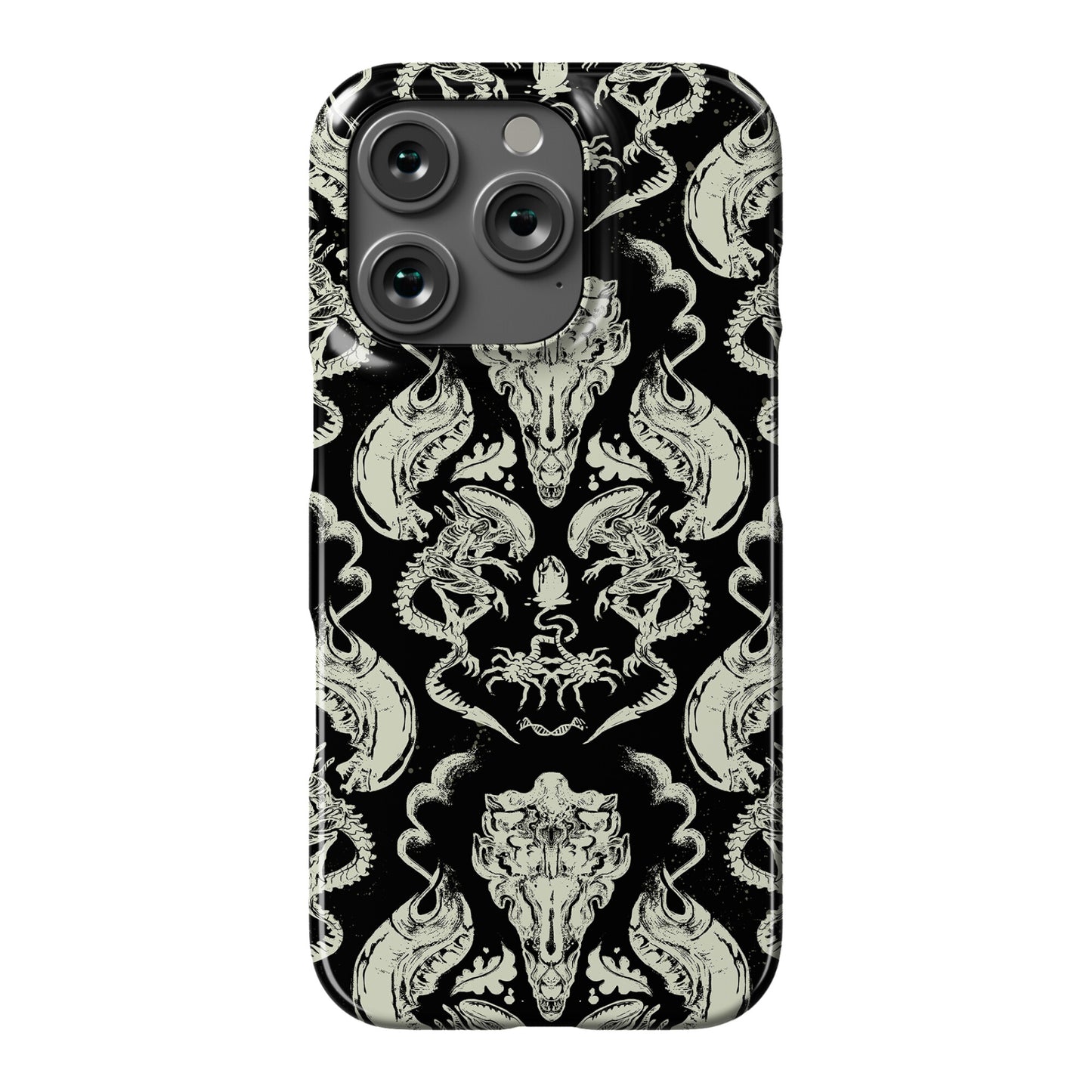 Alien Xenomorph Pattern Phone Case Phone Case