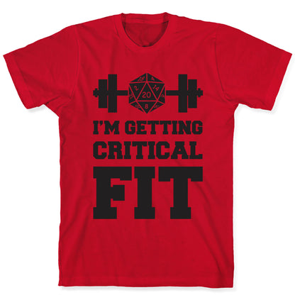 I'm Getting Critical Fit T-Shirt