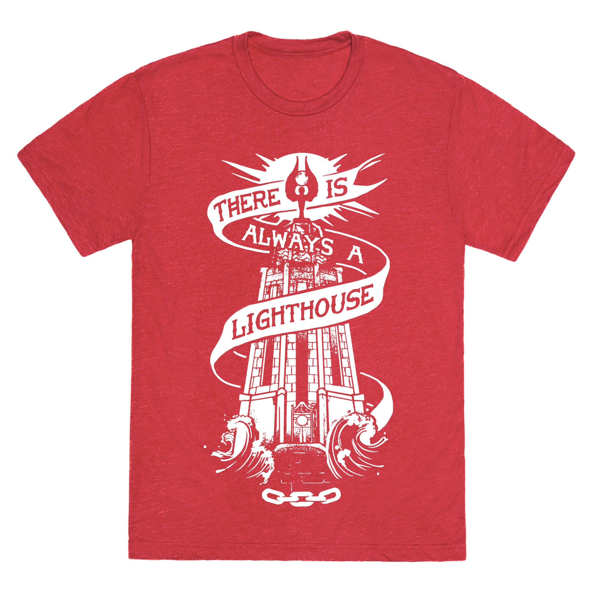 There Is Always A Lighthouse Unisex Triblend Tee