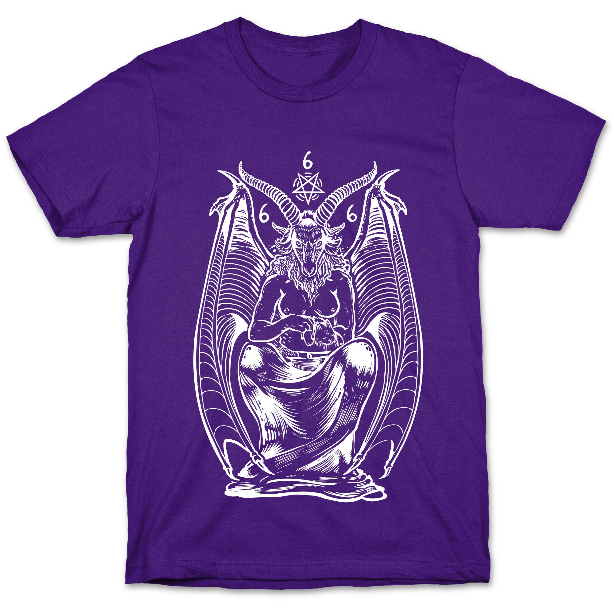 Pet Cats. Hail Satan. T-Shirt