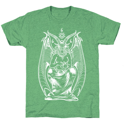 Pet Cats. Hail Satan. Unisex Triblend Tee