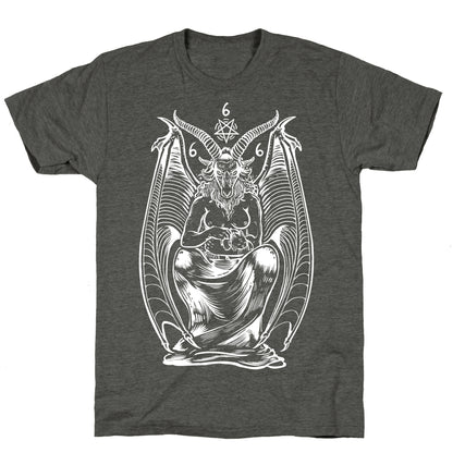 Pet Cats. Hail Satan. Unisex Triblend Tee