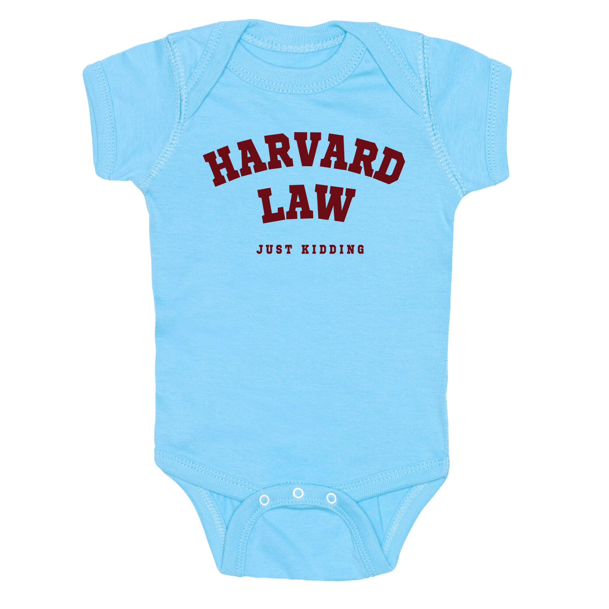 Harvard Law (Just Kidding) Baby One Piece