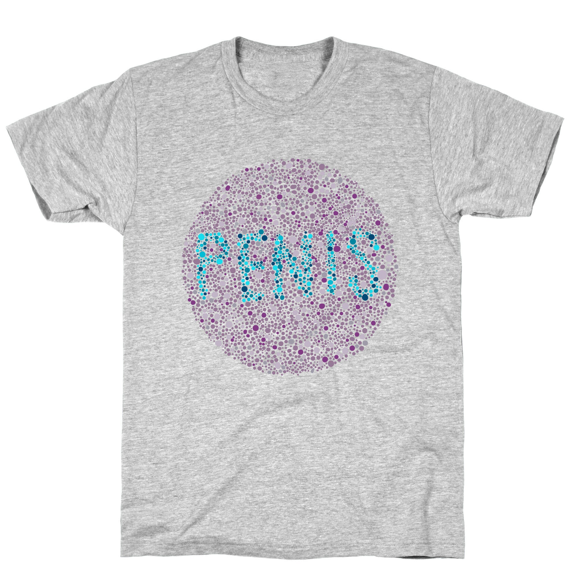 Color Blind Test ( Penis ) T-Shirt