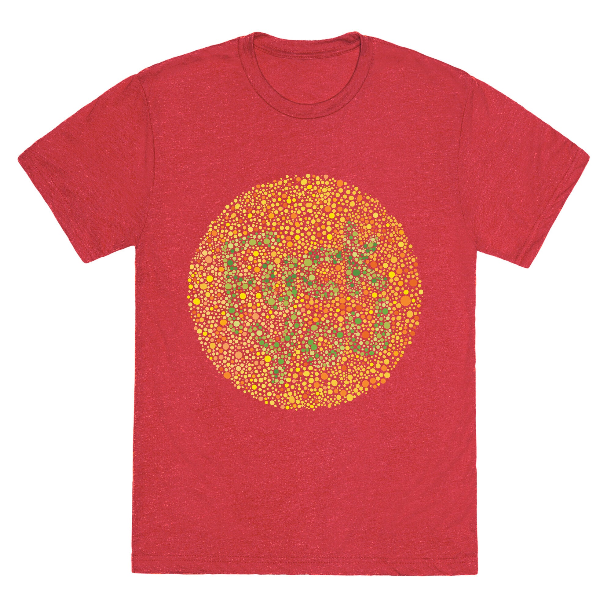Color Blind Test (Fuck You) Unisex Triblend Tee