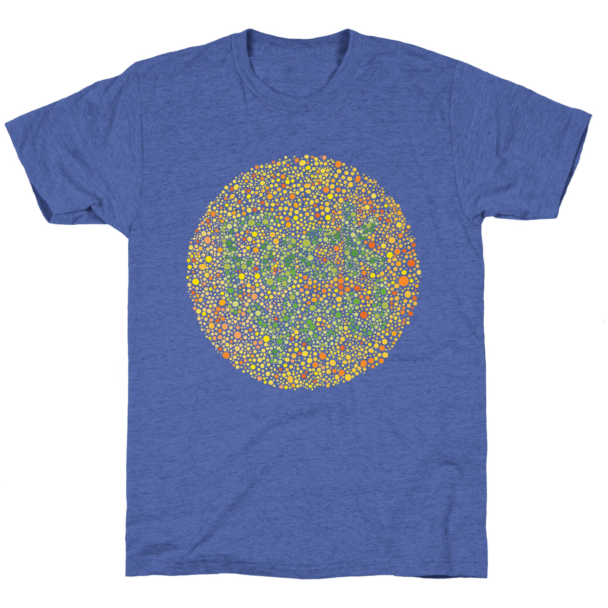 Color Blind Test (Fuck You) Unisex Triblend Tee