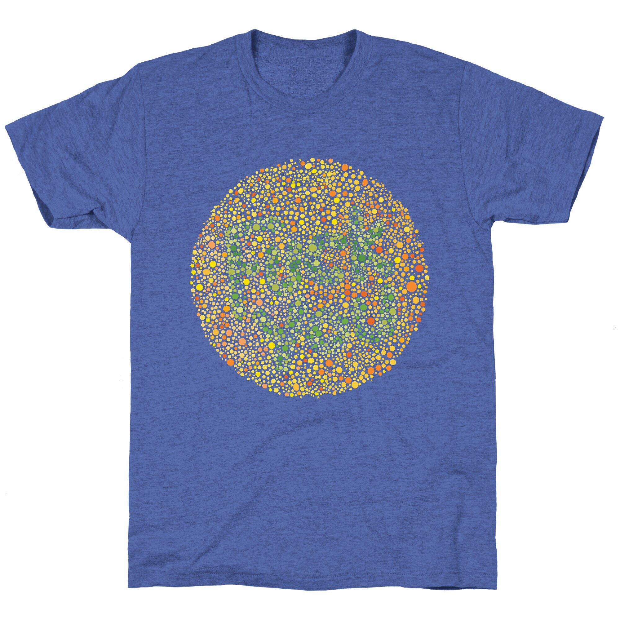 Color Blind Test (Fuck You) Unisex Triblend Tee