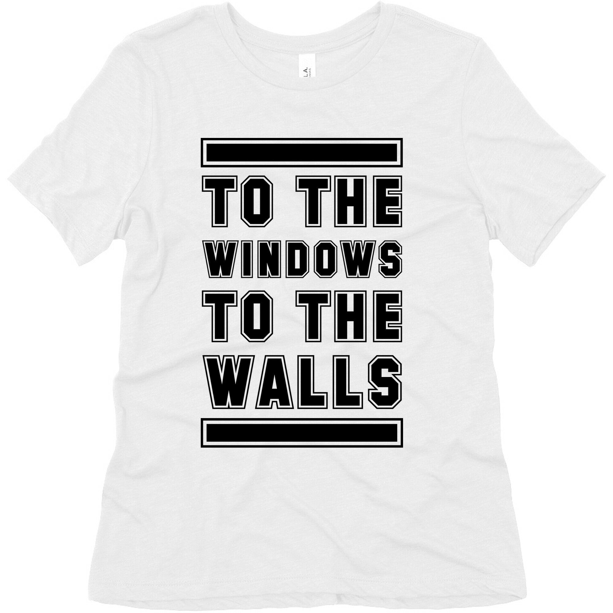 To the Window To the Wall Women's Triblend Tee