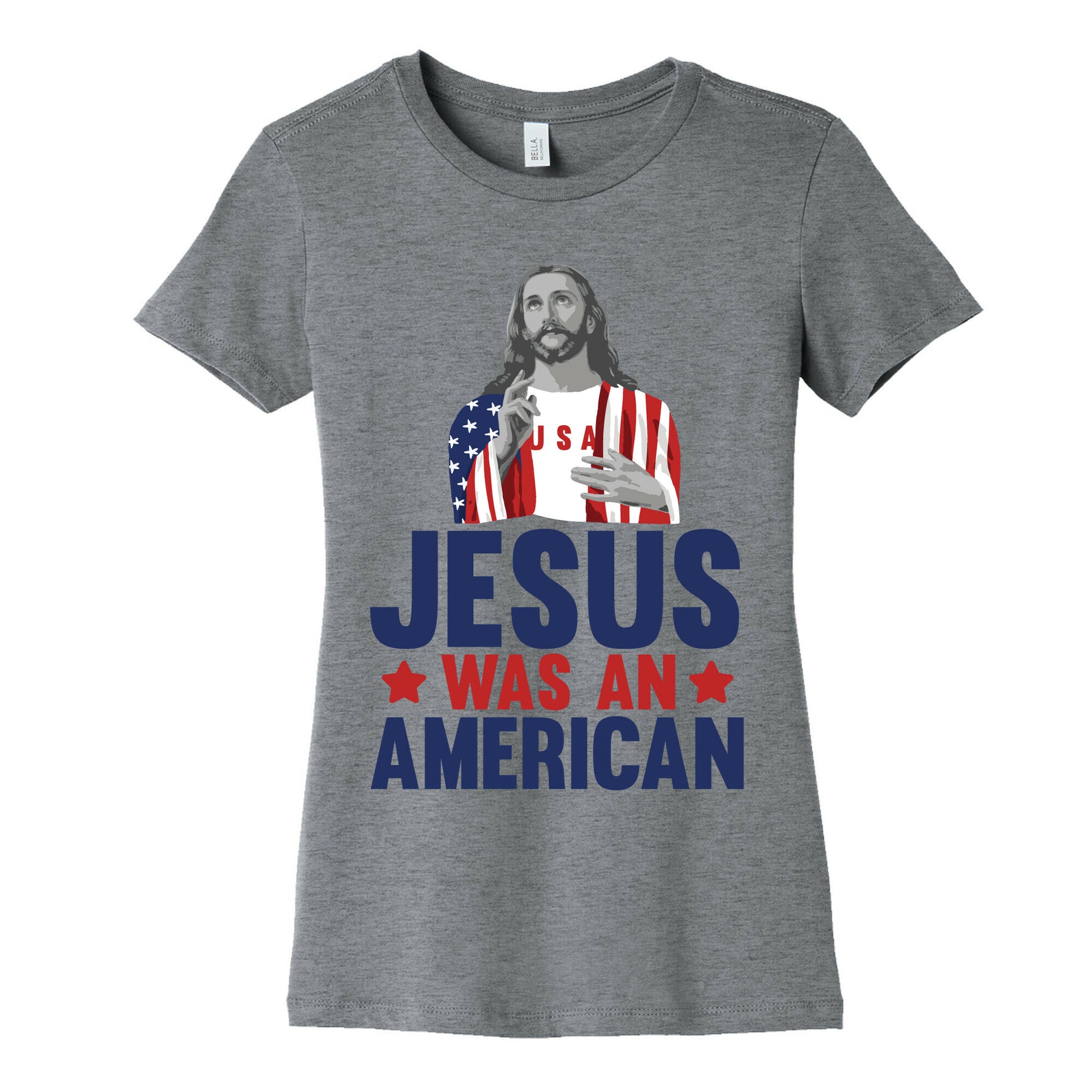Jesus Was An American Women's Cotton Tee