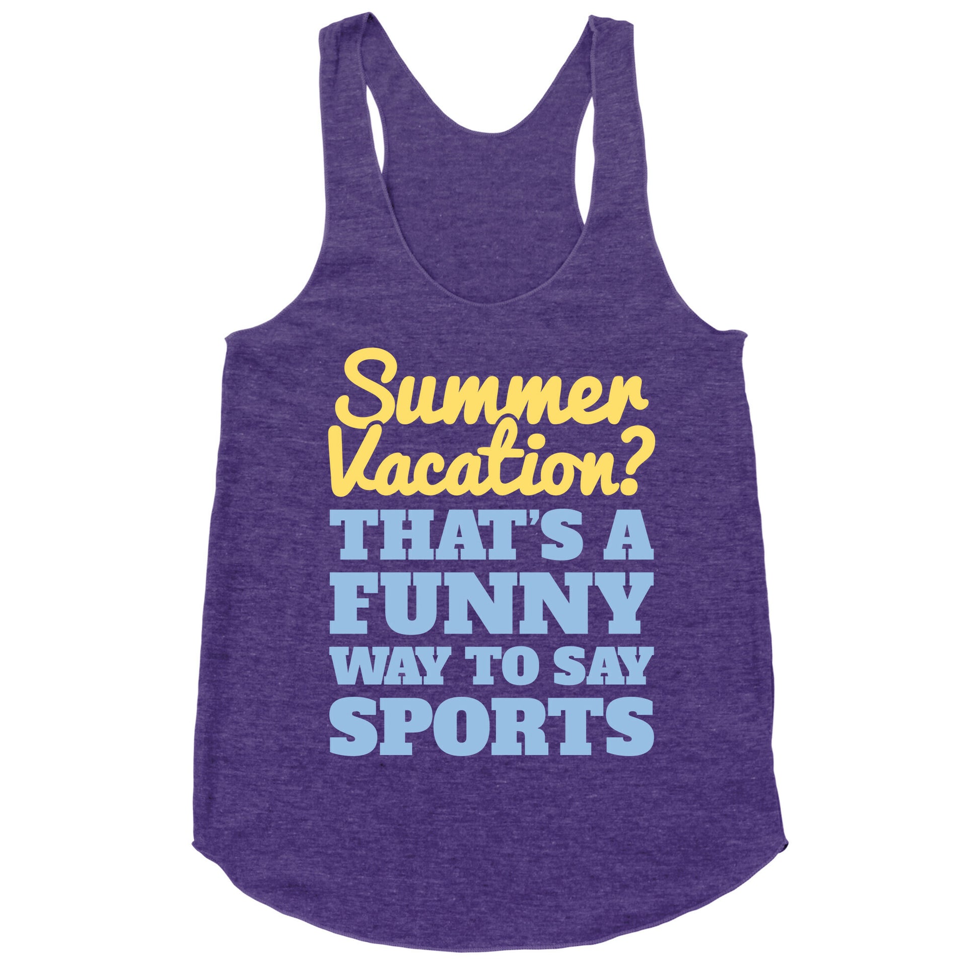 Summer Sports Racerback Tank