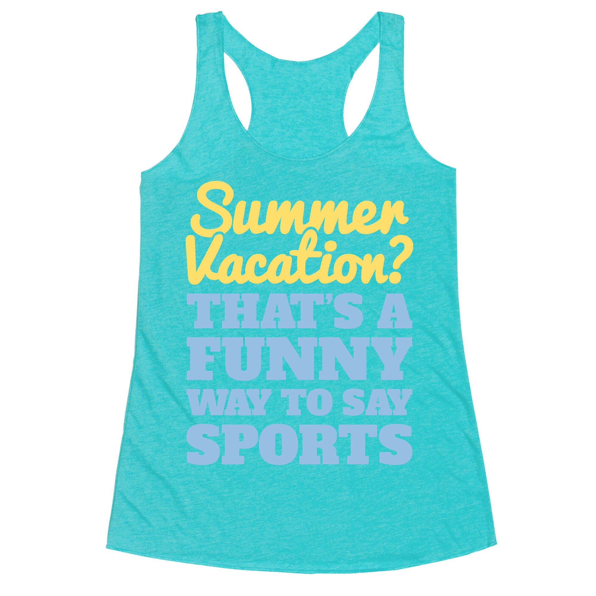 Summer Sports Racerback Tank
