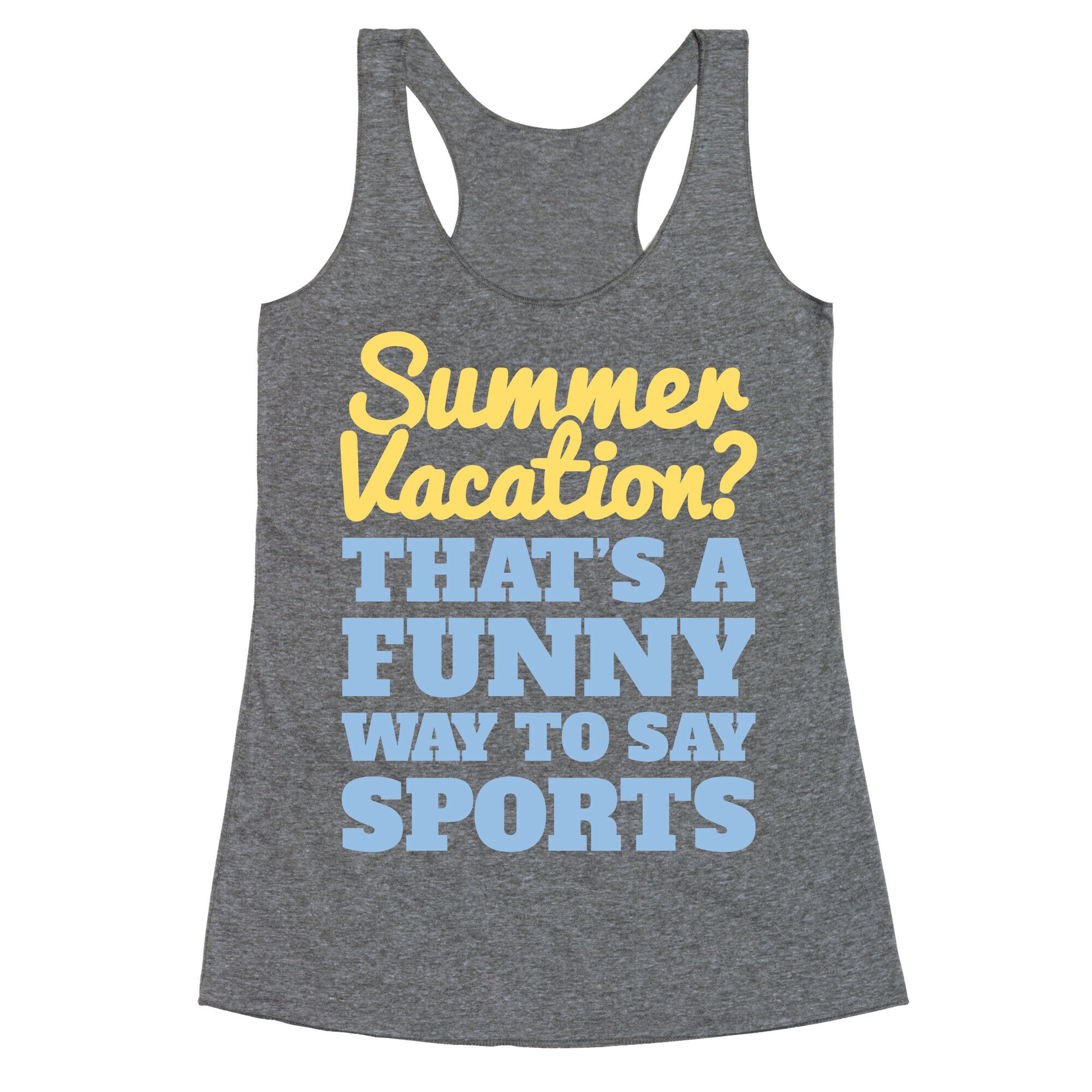 Summer Sports Racerback Tank