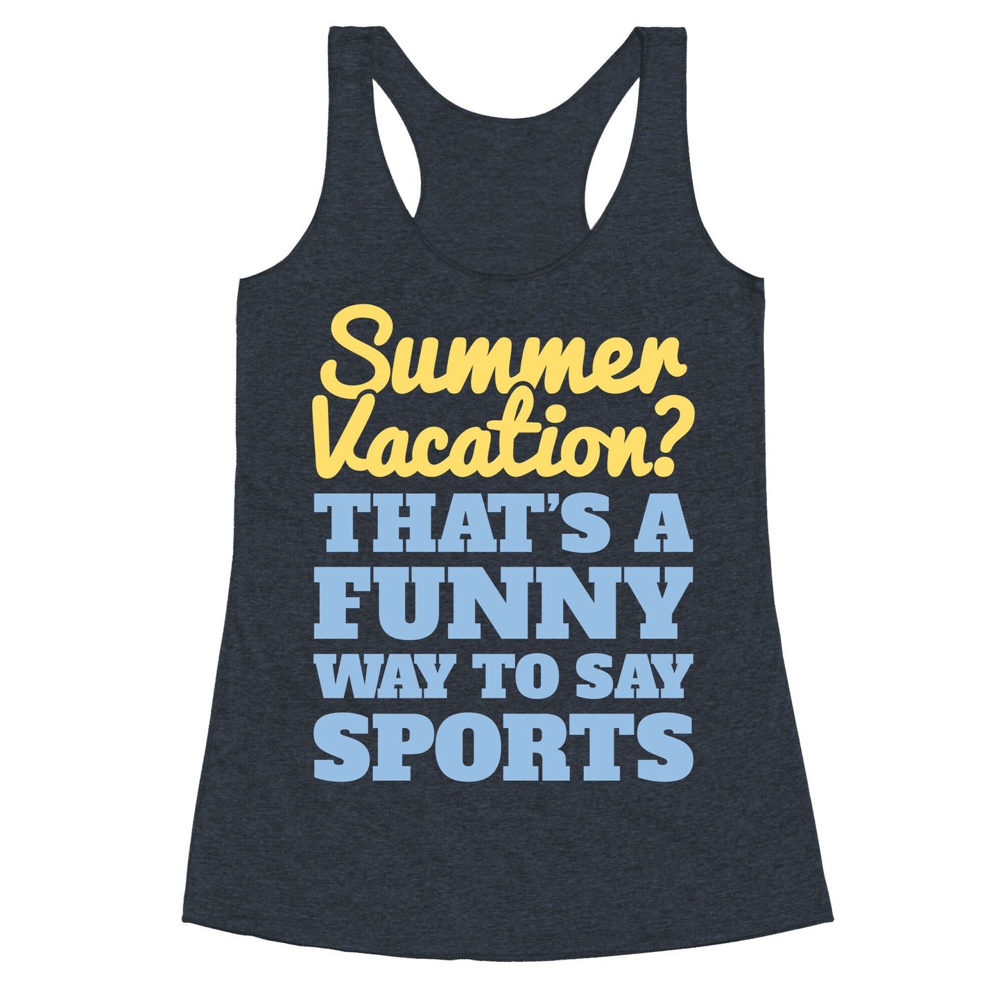 Summer Sports Racerback Tank