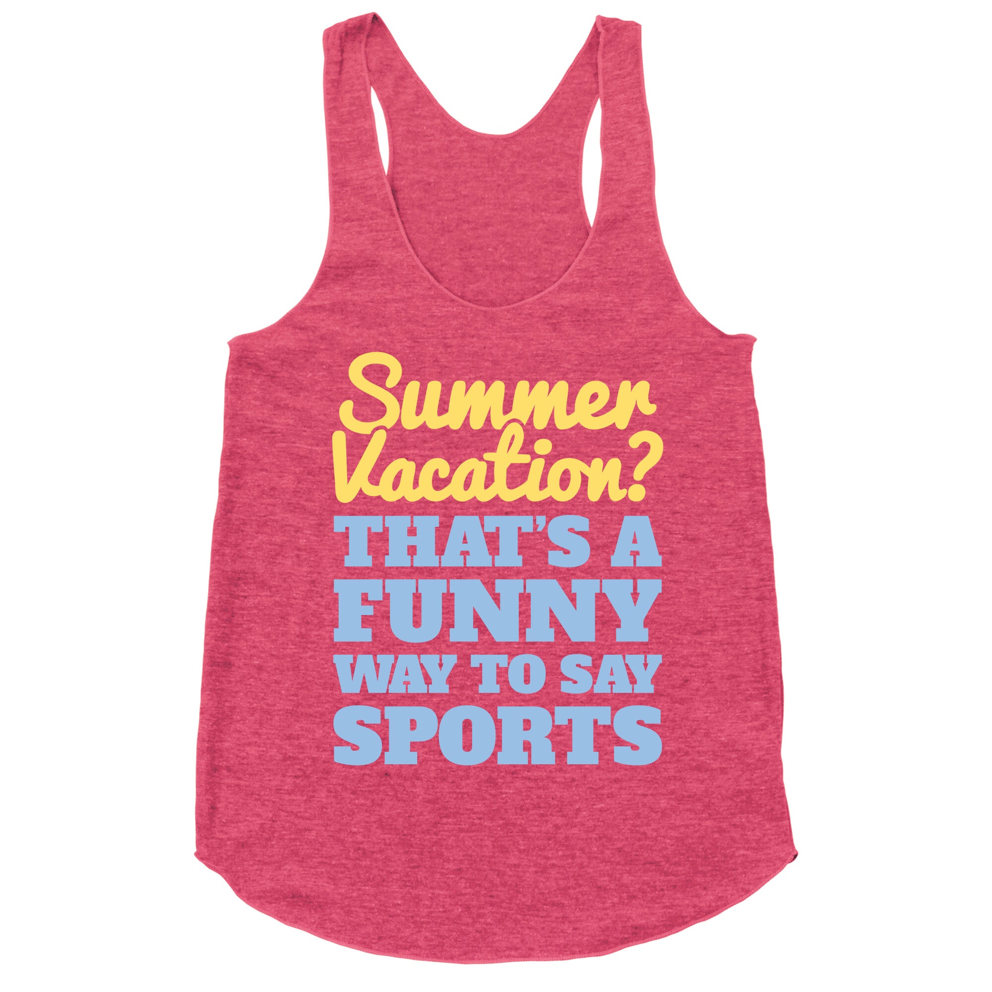Summer Sports Racerback Tank