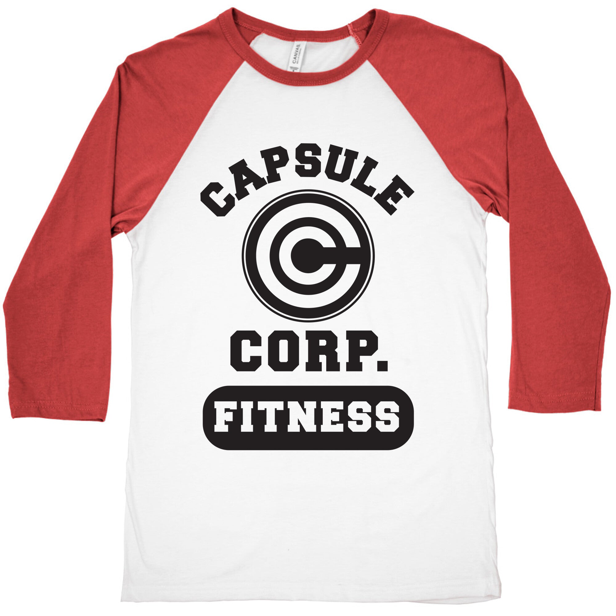 Capsule Corp. Fitness Baseball Tee