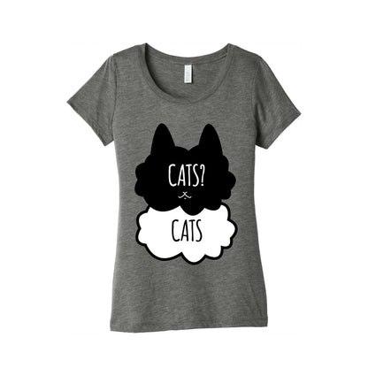 Cats? Cats Women's Triblend Tee