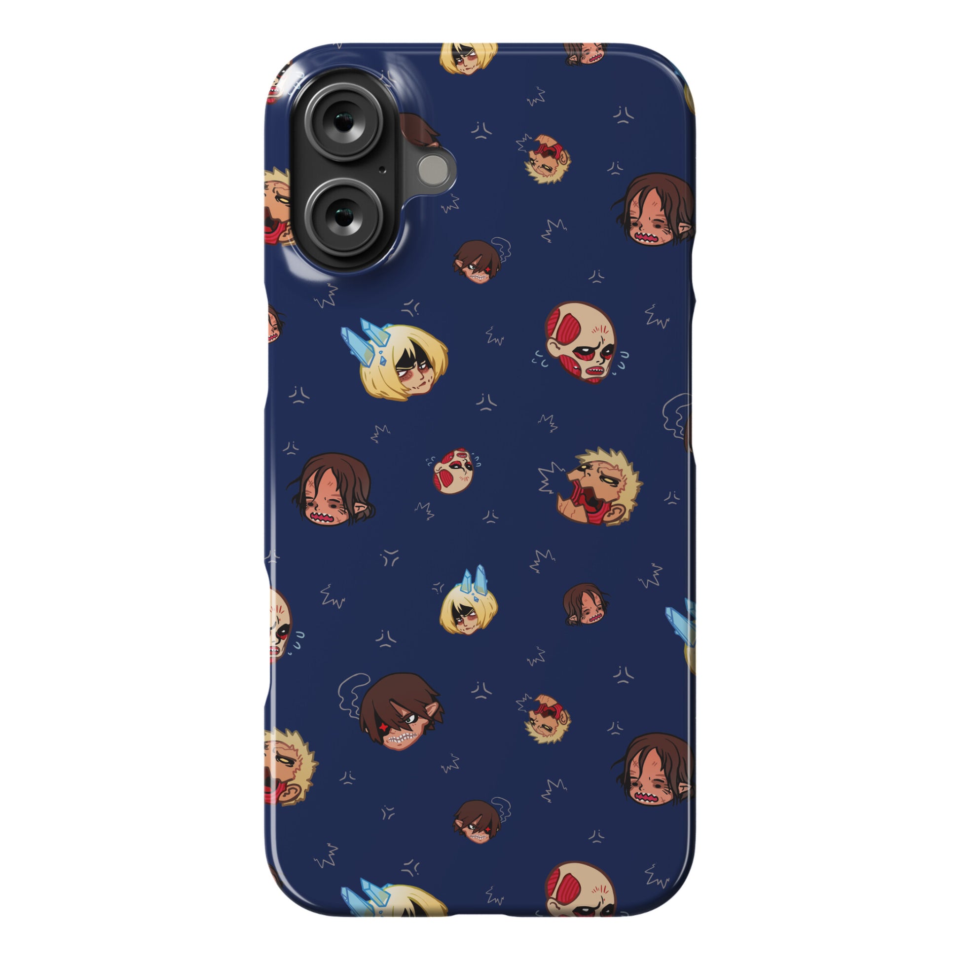 Attack on Titan Heads Phone Case
